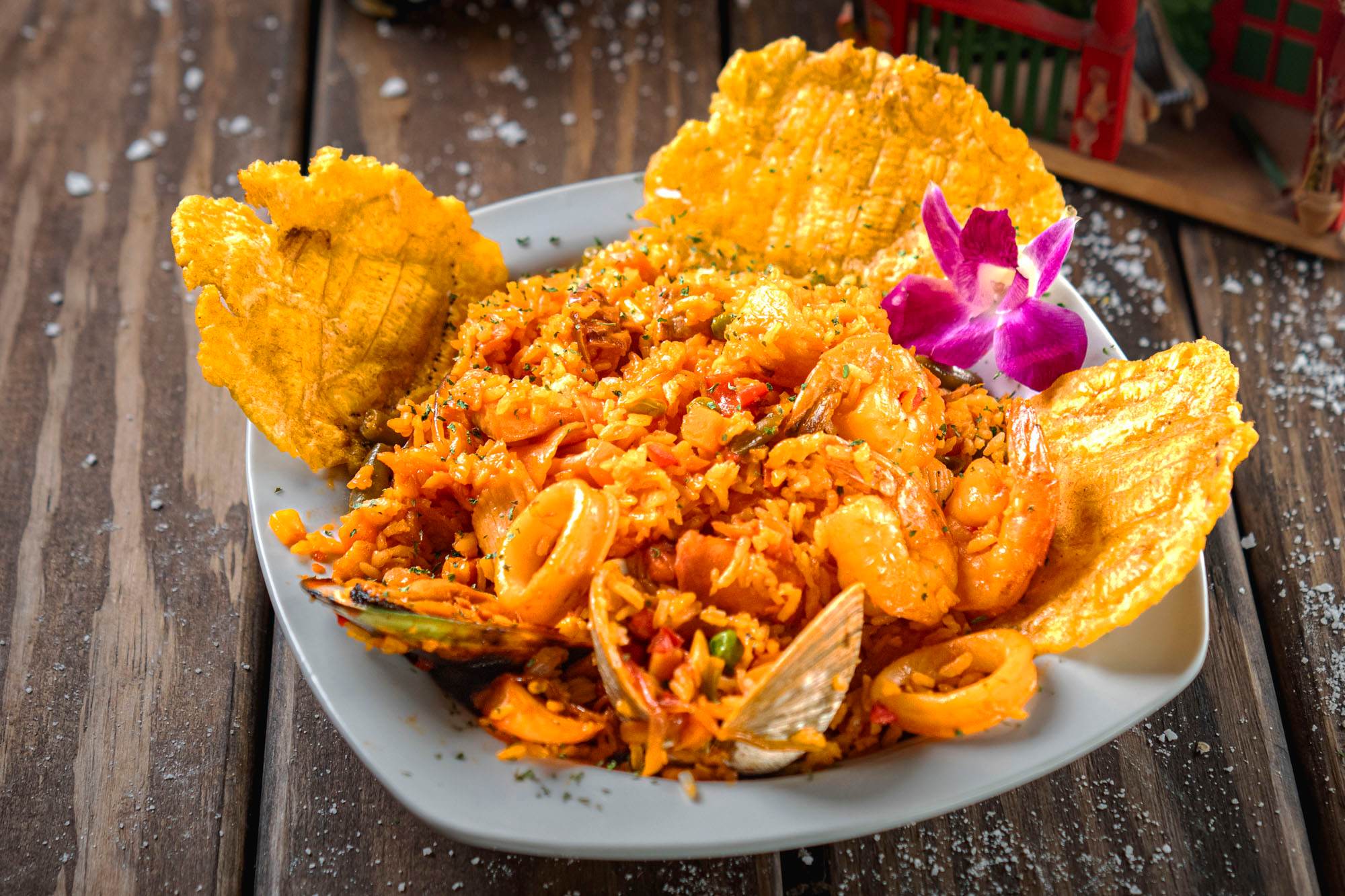 Arroz a La Marinera, as photographed for the restaurant's online menu.