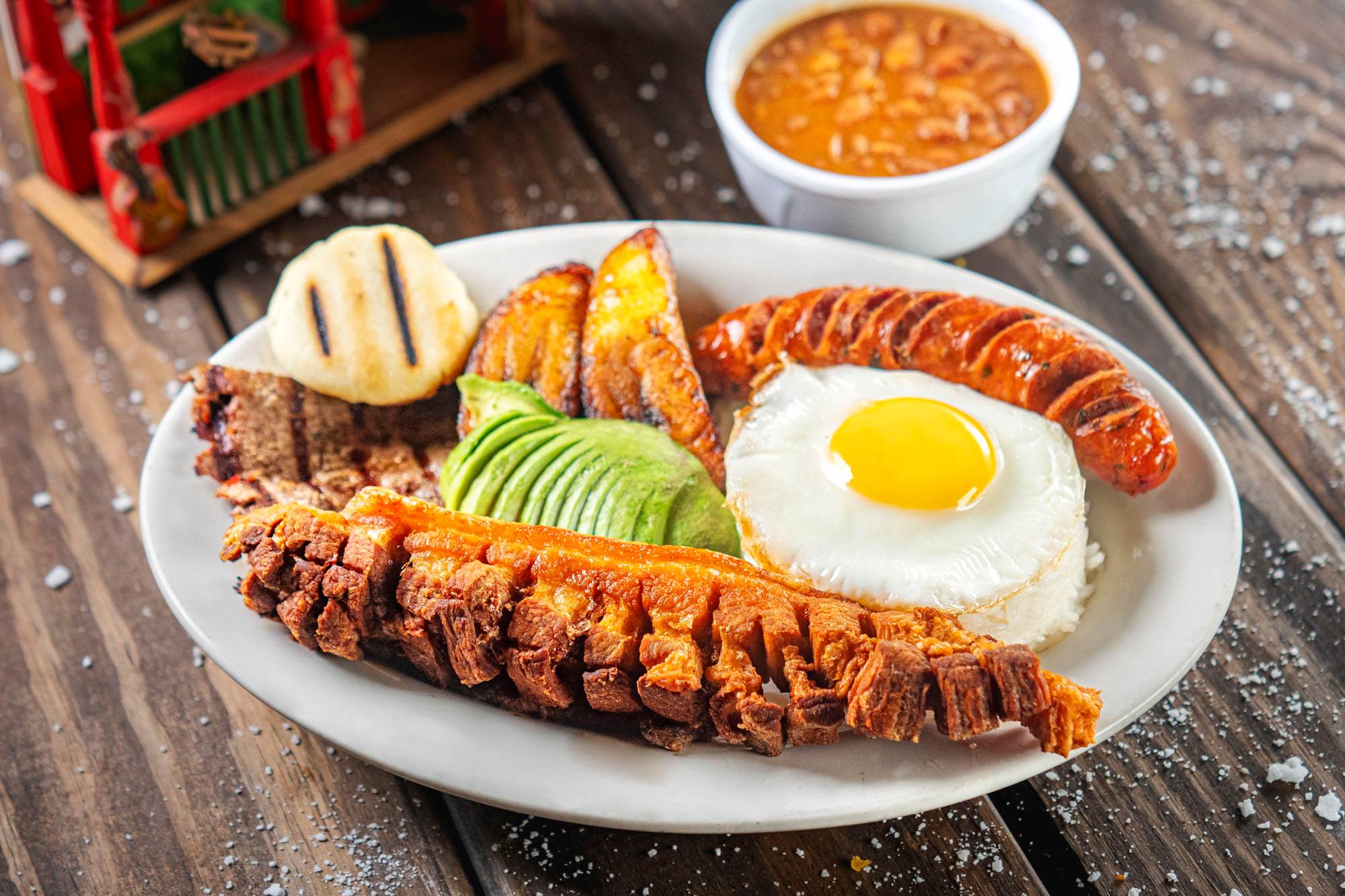 Bandeja Paisa, as photographed for the restaurant's online menu.