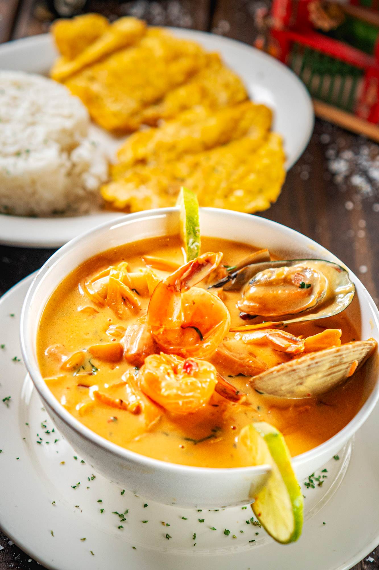 Cazuela De Mariscos, as photographed for the restaurant's online menu.