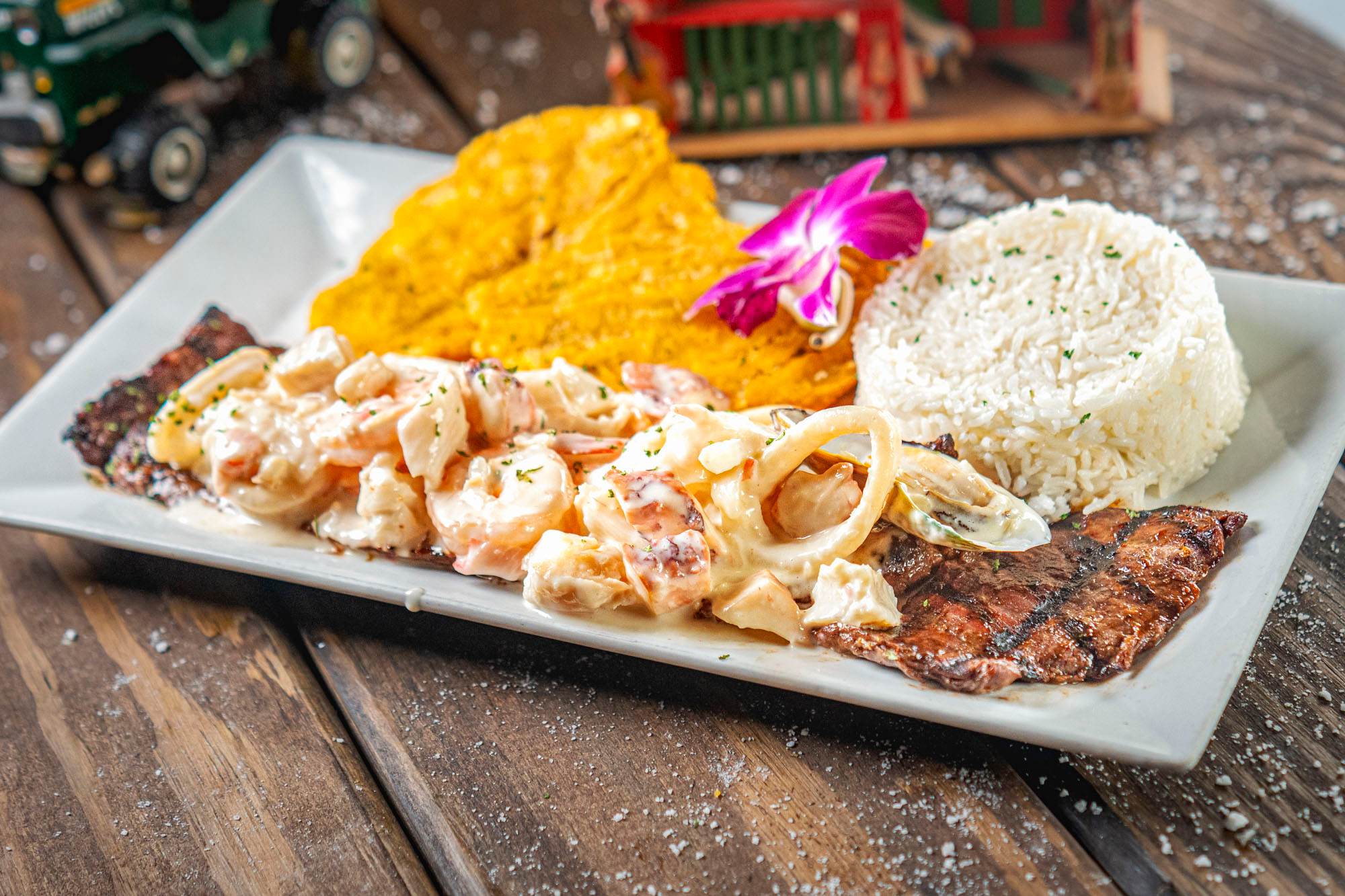 Entraña a La Marinera, as photographed for the restaurant's online menu.