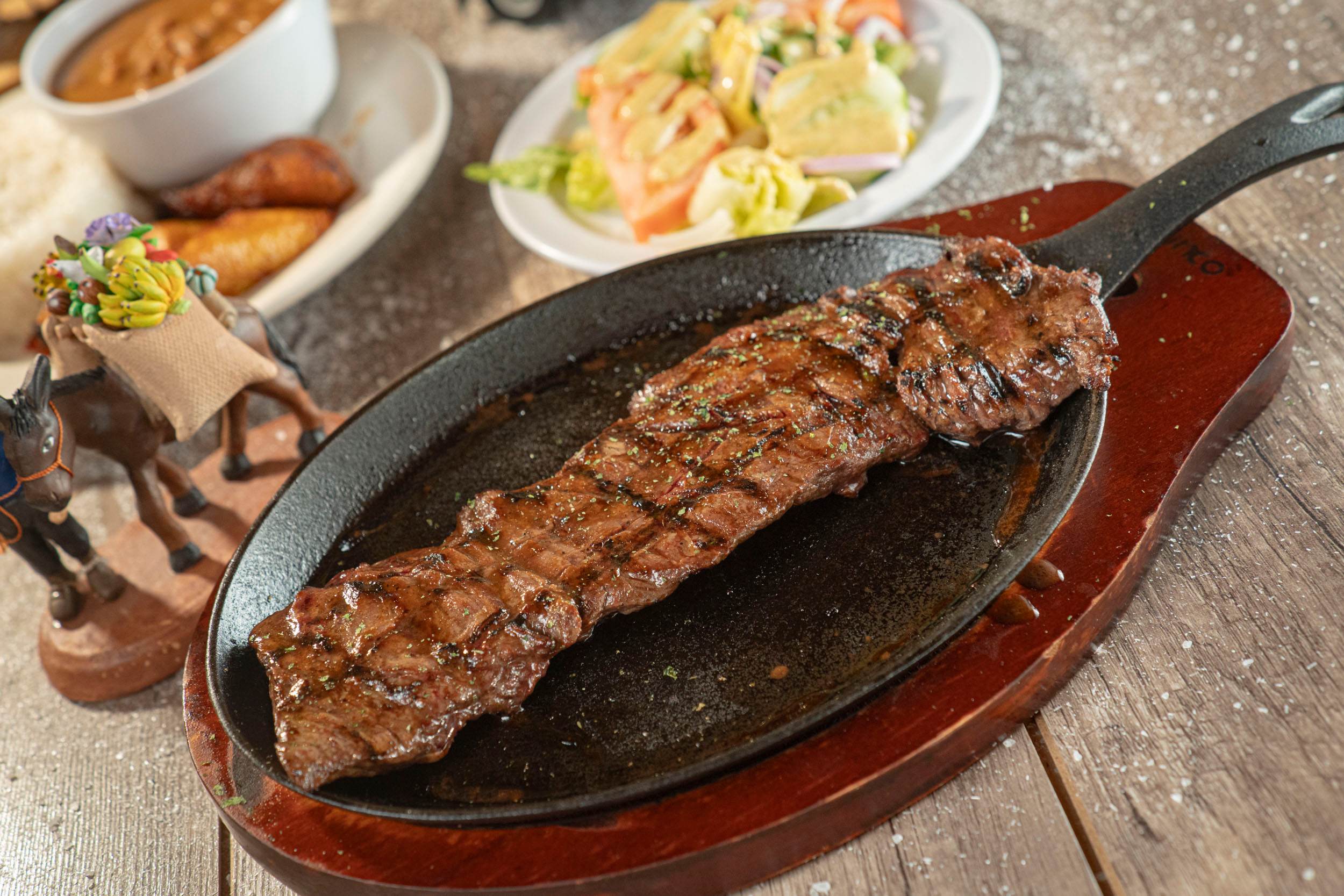 Entraña, as photographed for the restaurant's online menu.