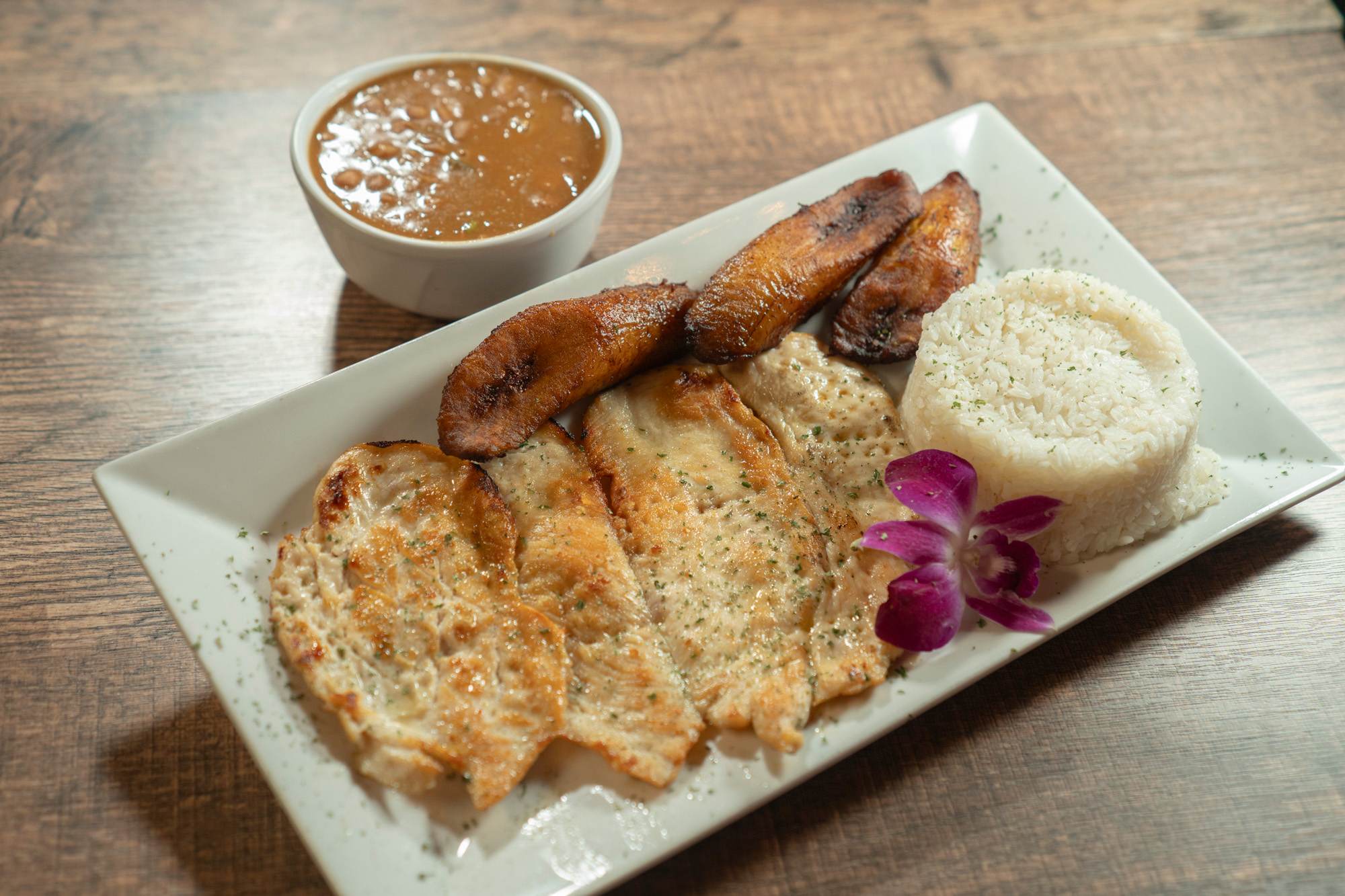 Pechuga a La Parrilla, as photographed for the restaurant's online menu.